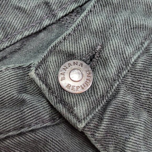 Vintage 90s Banana Republic Black High Waist Jeans - Picture 5 of 6